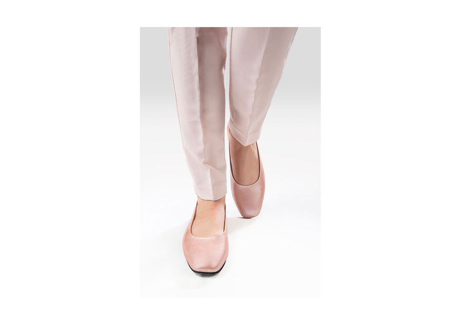 Ballerina Flats (Rose Gold)