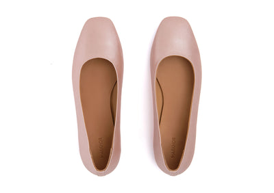 Ballerina Flats (Rose Gold)